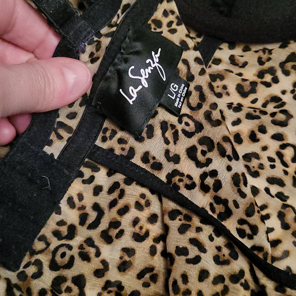 La senza large cheetah print babydoll - Picture 3 of 3